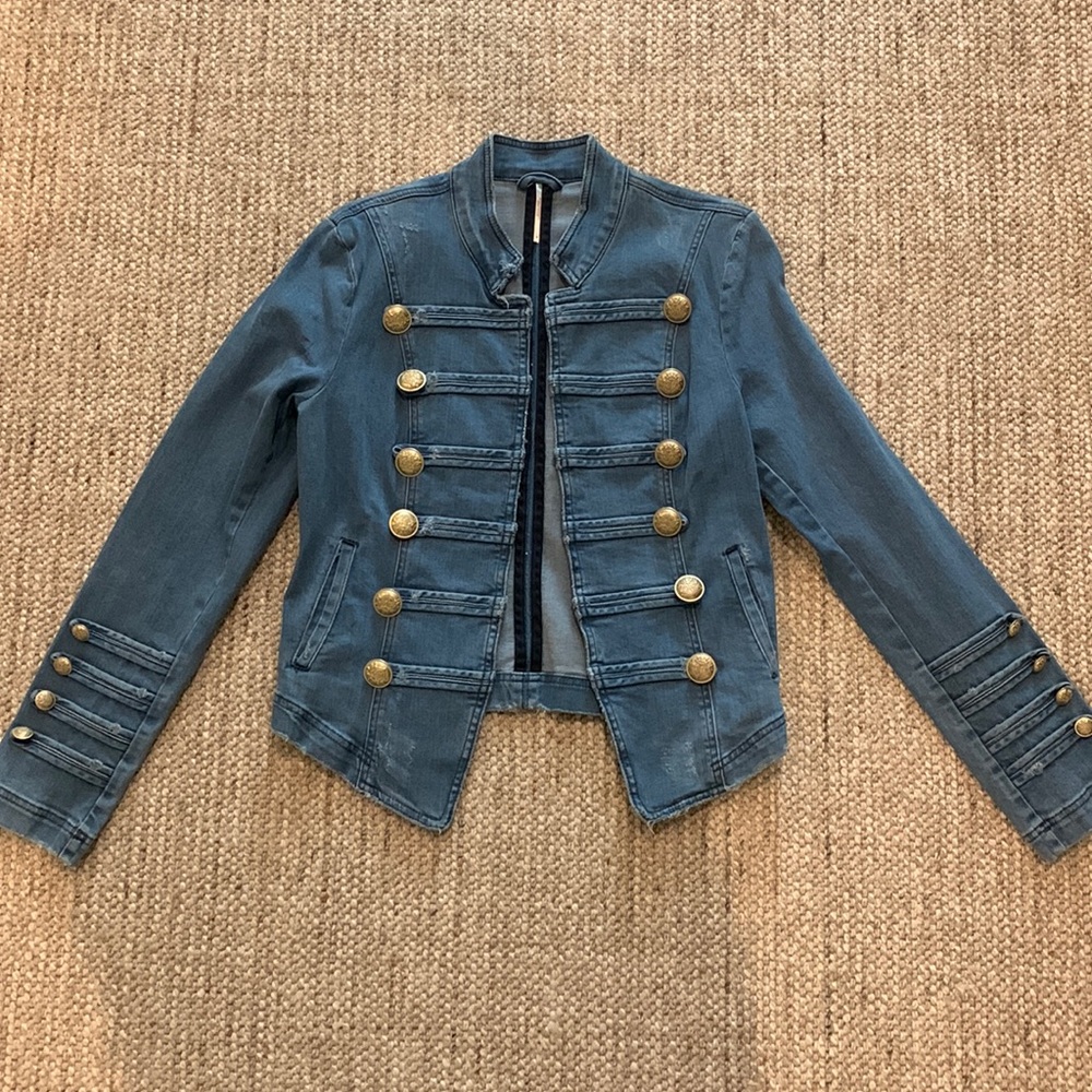 Free people military jacket